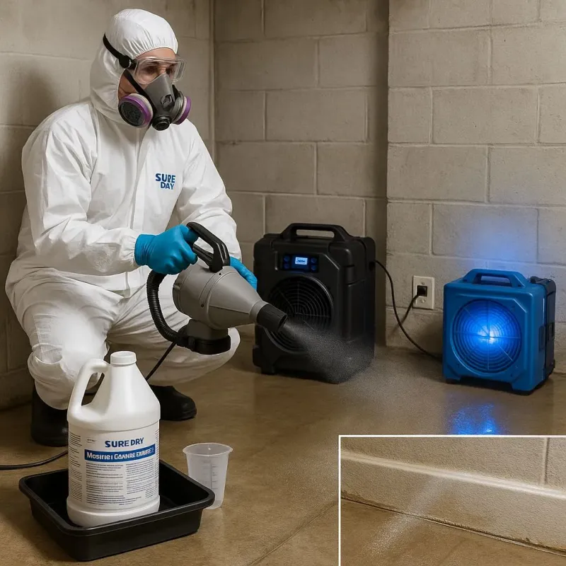 Sanitization and Odor Removal process in Owasso, OK