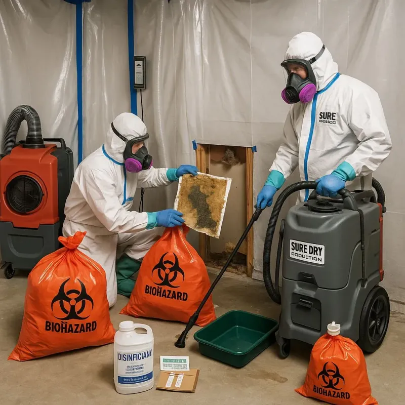 Contaminated Water Handling Protocols process in Owasso, OK