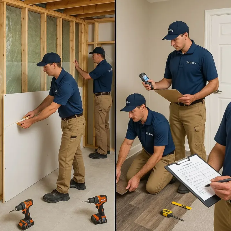 Repairs and Reconstruction process in Owasso, OK